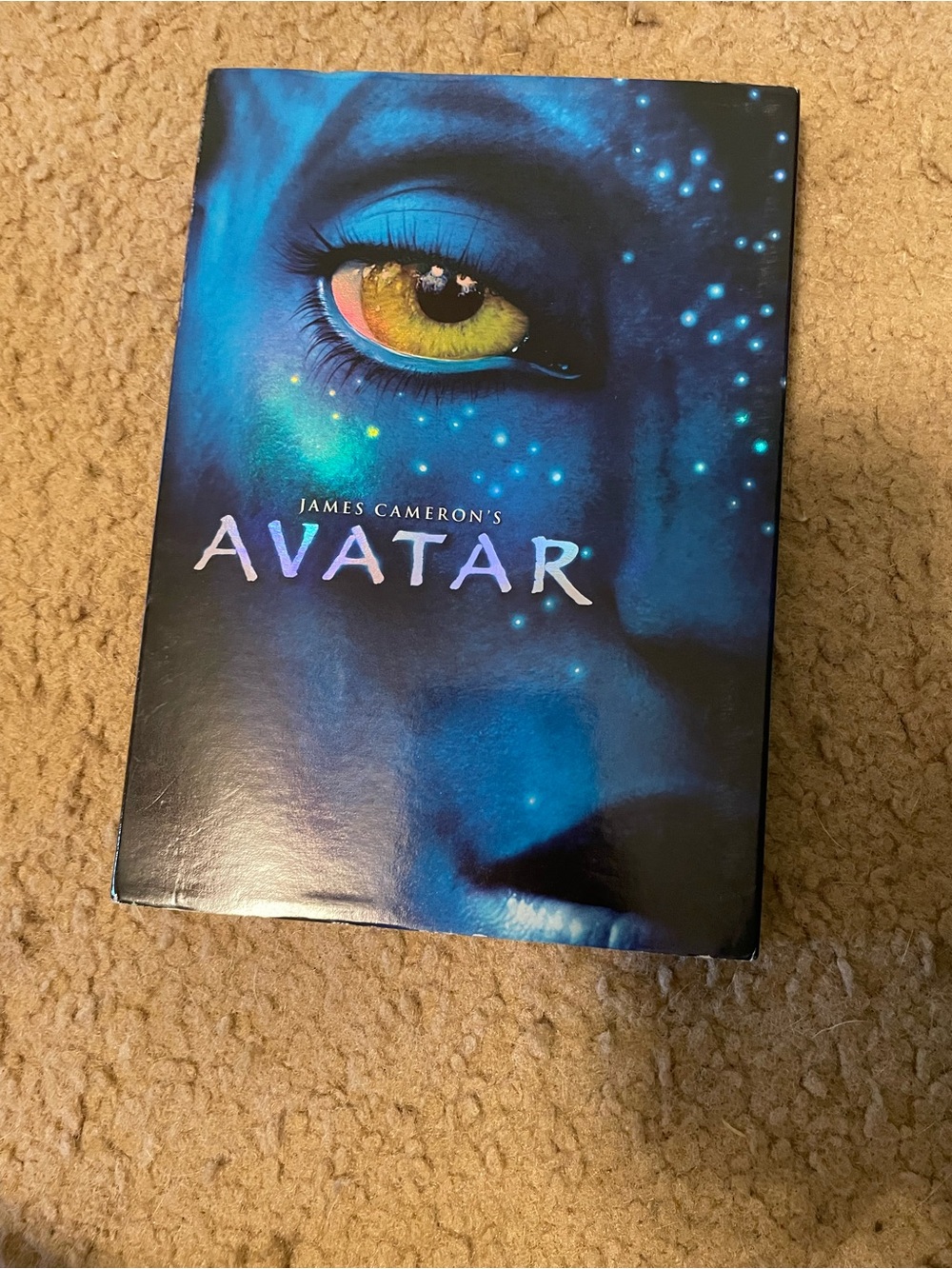 James Cameron's Avatar Blu-ray/DVD Movie Case - Blue with Yellow Accent